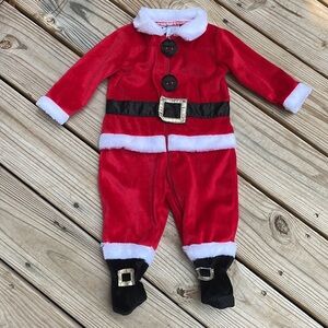 🎄 KIDS Santa Onesie Costume Size 6-9 Months